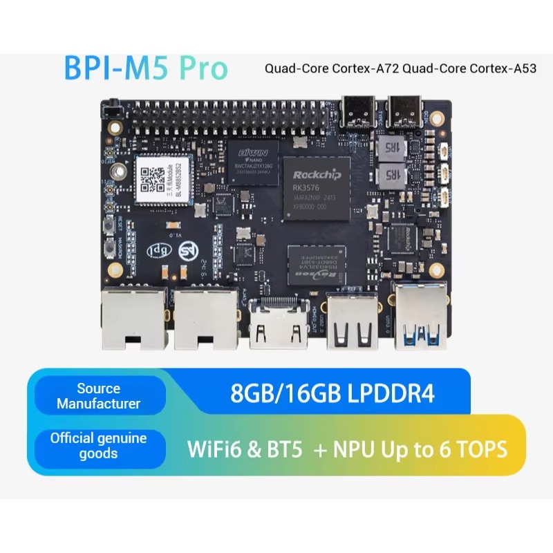 【عرض ساخن】BPI-M5 Pro Amlogic S - مراجعة Banana Pi Bpi-M5 وسعره
